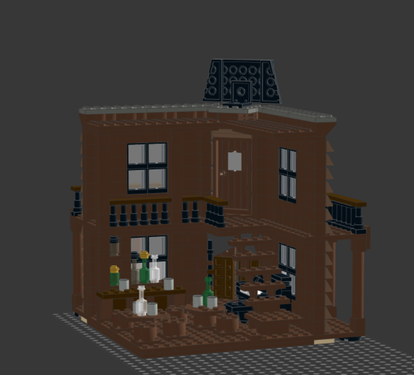 LEGO MOC-256902 Western saloon by szymoniwo | Rebrickable - Build with LEGO