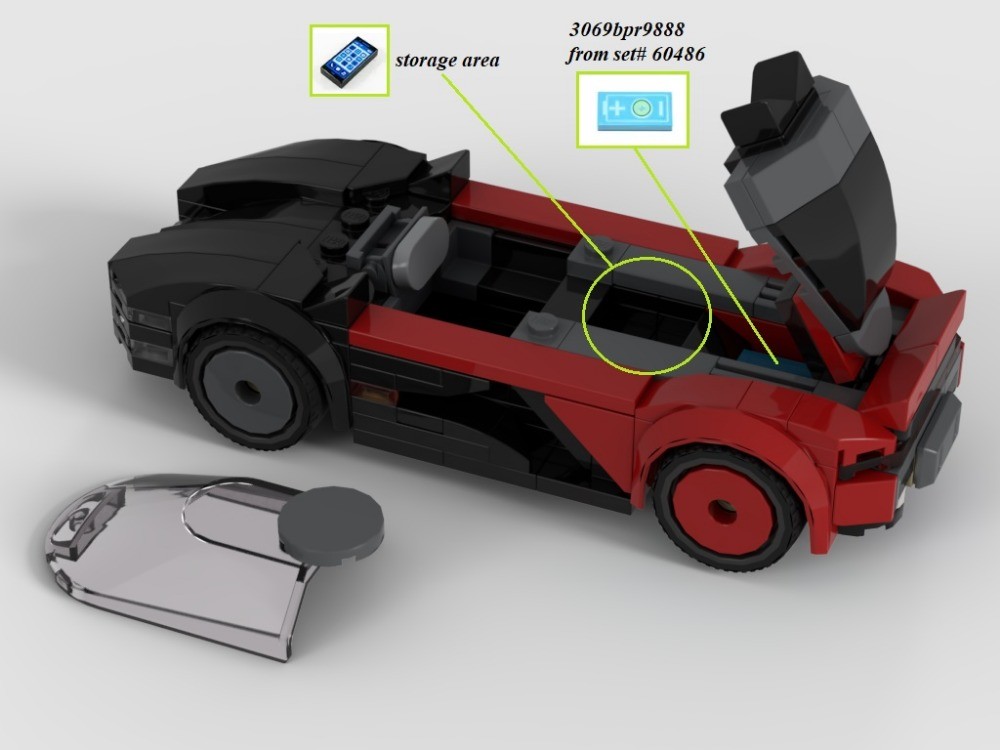 LEGO MOC-249006 60486 MOC (E Sports Car) by CarNeyes | Rebrickable