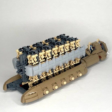 LEGO MOC-154168 UCS Platoon Attack Craft With Droid Rack by The_Minikit ...