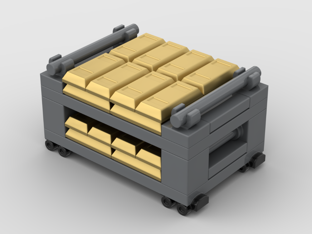 LEGO MOC-245157 Money Cart – CB009 by cfrBernard | Rebrickable - Build ...