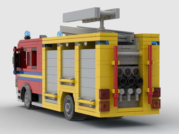 LEGO MOC-196071 London Fire Engine (Mid to late 2000s) by MOCerhead ...