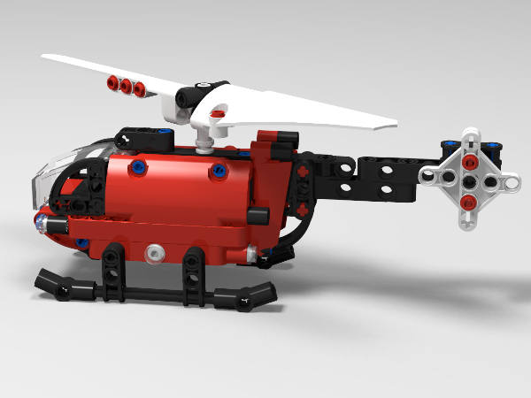 LEGO MOC-184170 Helicopter coast guard by lexx39 | Rebrickable - Build ...