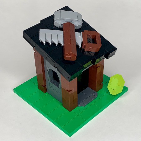 LEGO MOC Builder Hut + Gem - Clash of Clans by The_Minikit_Guy ...