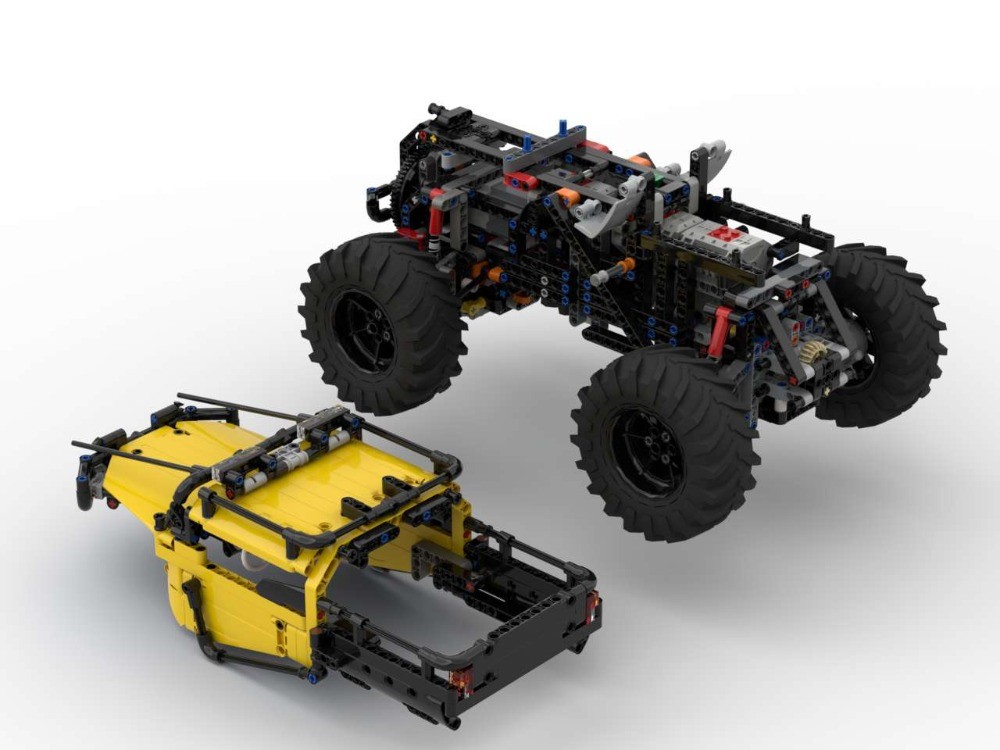 LEGO MOC-229770 Lego Technic 42099 buwizz modification by