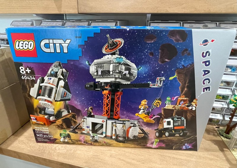 Lego City Space Base And Rocket Launchpad Set 60434 : Target