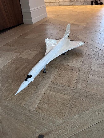 LEGO MOC 1:72 Scale Concorde by HandSolo99 | Rebrickable - Build with LEGO