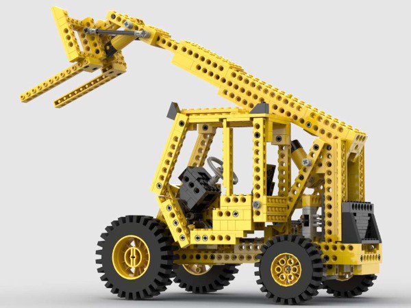 LEGO MOC 8862 JCB 520 2 4 Telehandler by e.hof16 Rebrickable