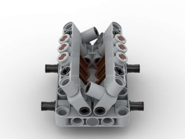 LEGO MOC-170105 V-6 Engine by WaldheimBoys | Rebrickable - Build with LEGO