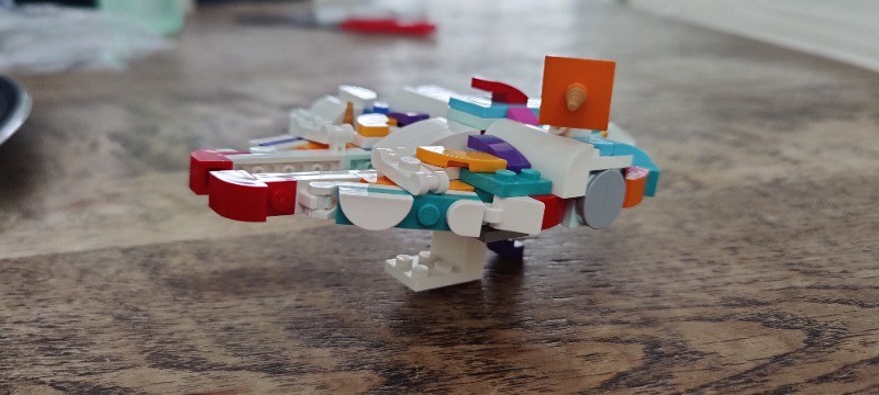 LEGO MOC Rainbow Falcon by Luke_Bricks82 | Rebrickable - Build with LEGO