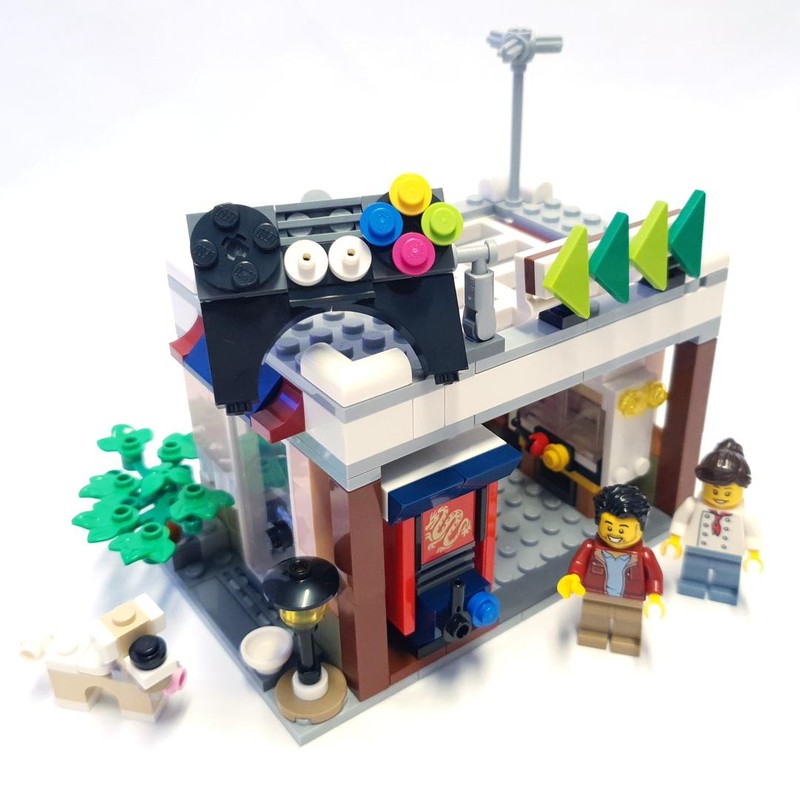 Review: 31131-1 - Downtown Noodle Shop | Rebrickable - Build with LEGO