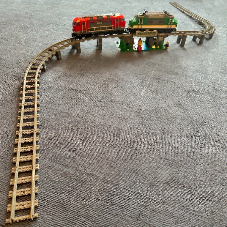 The BEST LEGO TRAIN TRACK! 