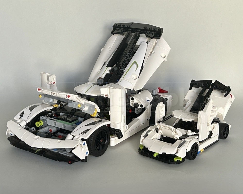 LEGO MOC Koenigsegg Jesko by mp_mocs | Rebrickable - Build with LEGO