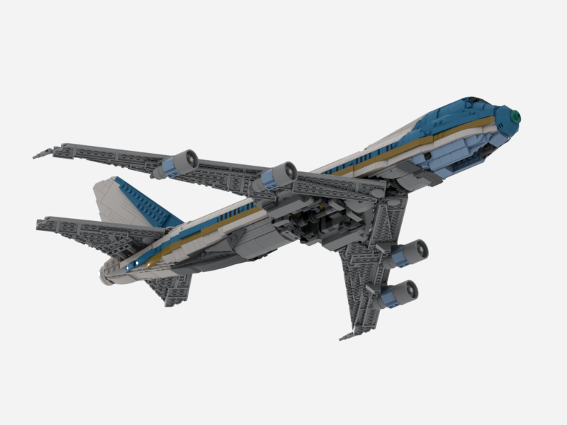 LEGO MOC 10360 Air Force One by ryangc_productions Rebrickable