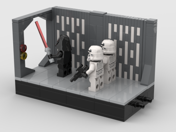 LEGO MOC Imperial Hallway by 8401brickz | Rebrickable - Build with LEGO