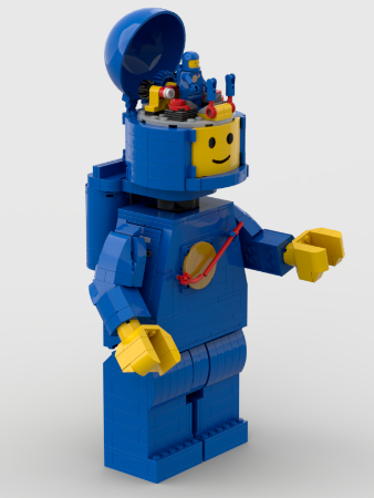 LEGO MOC Large Lego Classic Space Minifigure - Maxifigure (based on ...