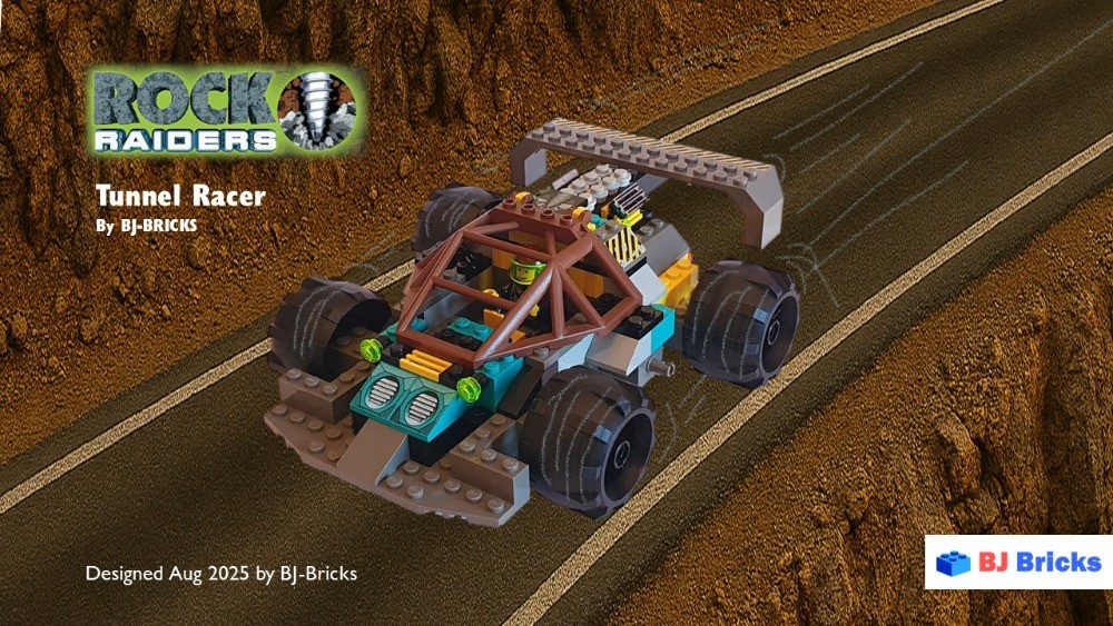 LEGO MOC-232314 Rock Raiders - Tunnel Racer (MOC) (Alt. Build of