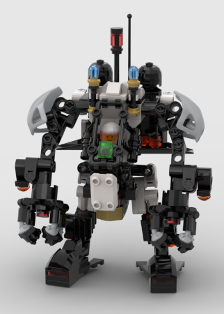 LEGO MOC Space Police Exo Suit by thornhill | Rebrickable - Build with LEGO