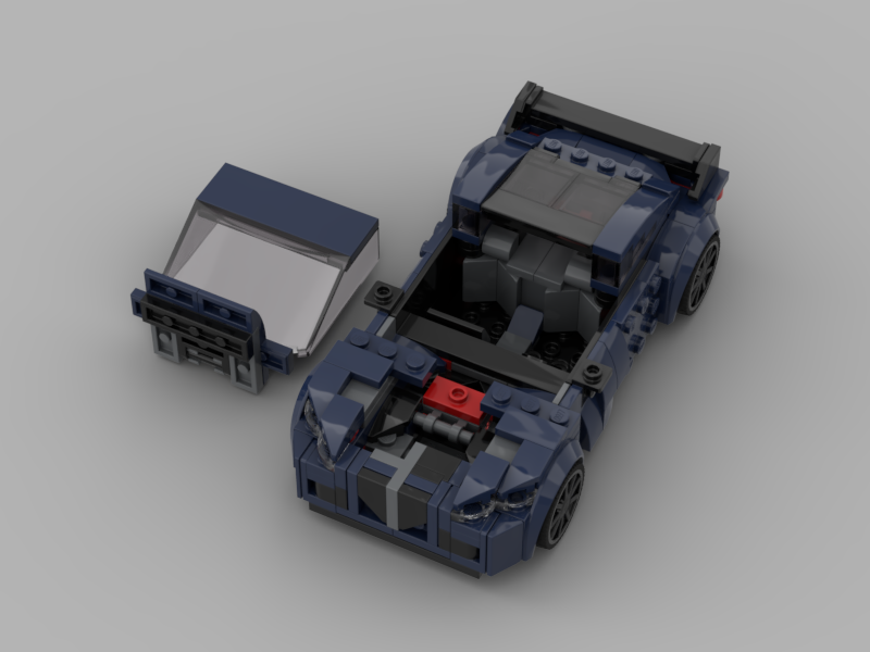 LEGO MOC-234811 (FREE) 76920 BMW M4 by YamoMOCs | Rebrickable