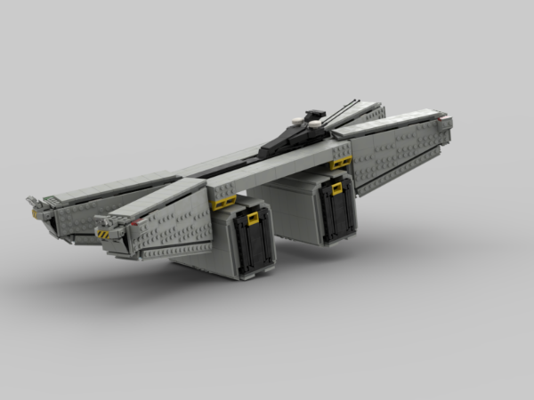 LEGO MOC Futuristic Military Dropship by Futurism_Lego | Rebrickable ...