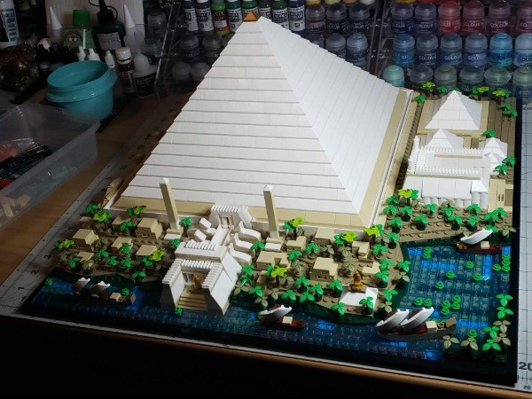 LEGO MOC-131695 Egyptian Pyramids by mocscout | Rebrickable - Build ...