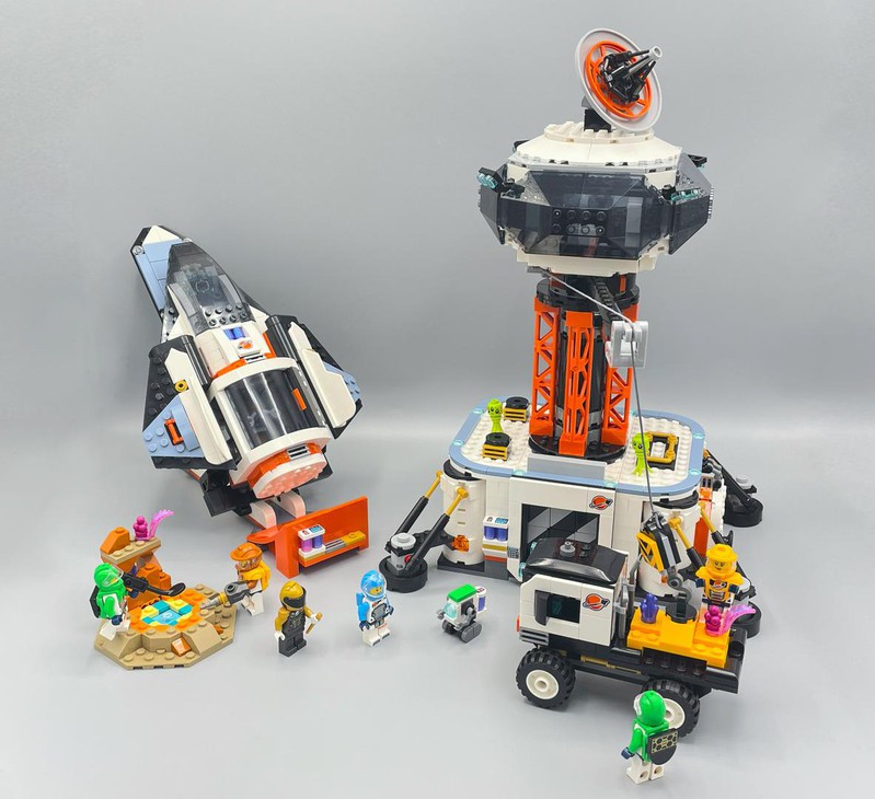 Review: 60434-1 - Space Base and Rocket Launchpad | Rebrickable - Build ...