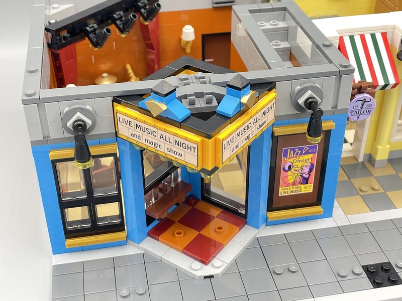 Review: 10312-1 - Jazz Club | Rebrickable - Build with LEGO