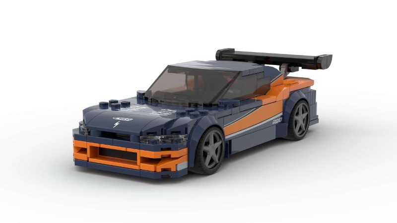 LEGO MOC Tokyo Drift Double Pack - Mazda RX-7 & Mitsubishi Lancer