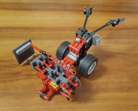 LEGO MOC Simple Band Rake for Single-Axle Tractor by Larsagri ...