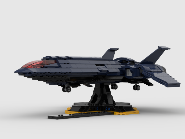 LEGO MOC-206835 X-JET / BLACKBIRD / X-MEN 97 MOC X - JET by DETAIL ...