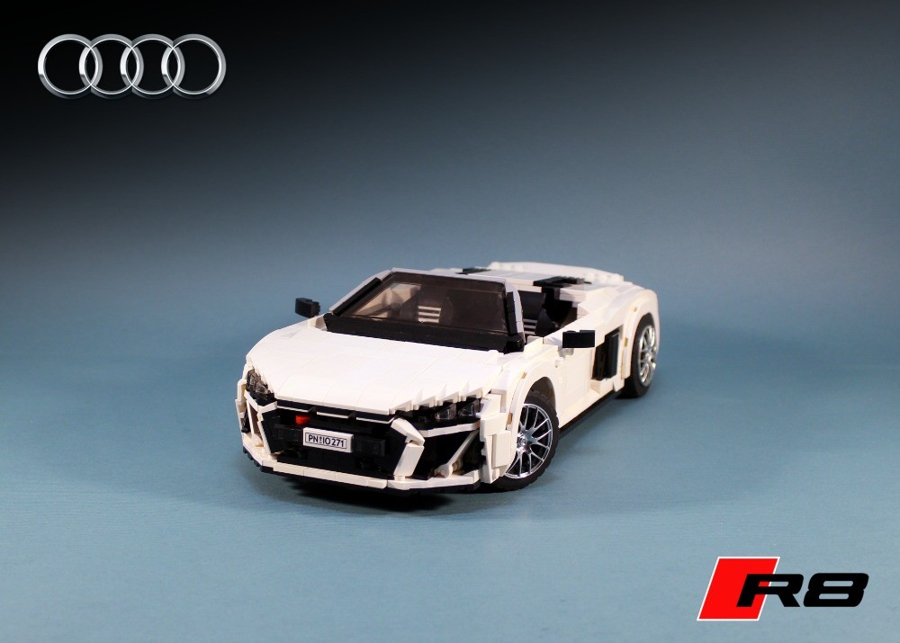 LEGO MOC-266691 Audi R8 by firas_legocars | Rebrickable - Build