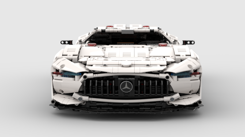 Kit de montage de voiture Mercedes Benz AMG-GT radiocommandé RC, Compatible Lego®