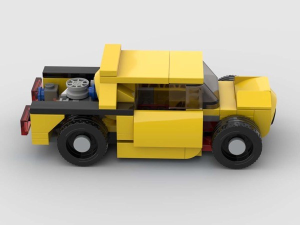 LEGO MOC 75893 - Alternative C Model - Hotrod Taxi by JD