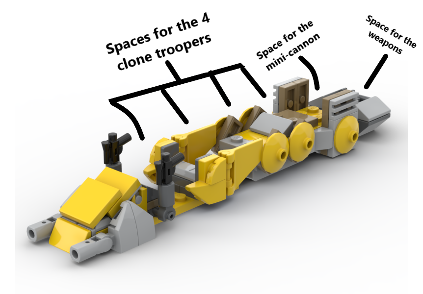 LEGO MOC 327th Star Corps Clone Transporter (75431 Alternate Build ...