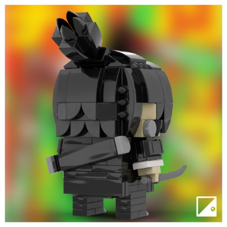 LEGO MOC Chainsaw Man LEGO Brickheadz MOC ~ Chainsaw Man by tobi_brickz