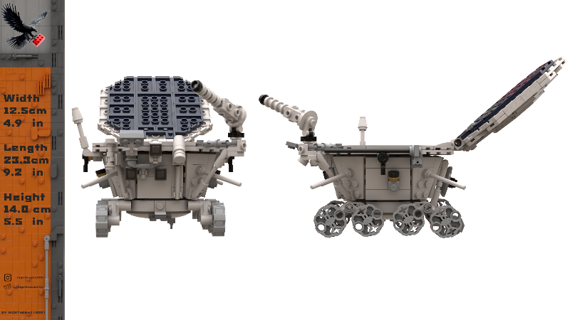 LEGO MOC Lunokhod Collection 1:20 (Soviet Moon rover) by NightHawk11991 ...