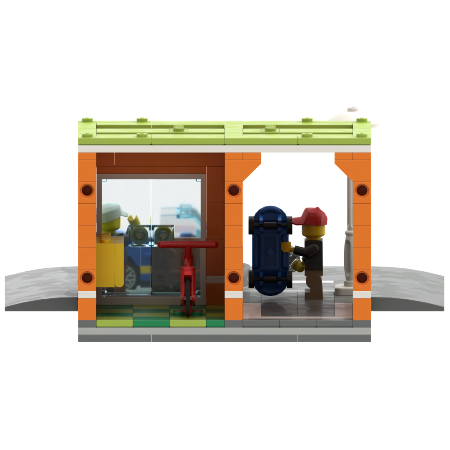 LEGO MOC Modern House by Curraheetom | Rebrickable - Build with LEGO