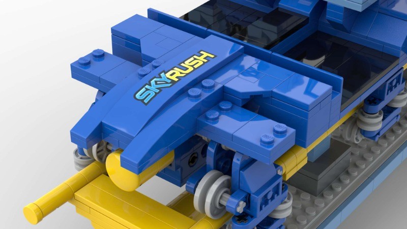 LEGO MOC-152232 Roller coaster - SKYRUSH - Hersheypark by Coasters ...