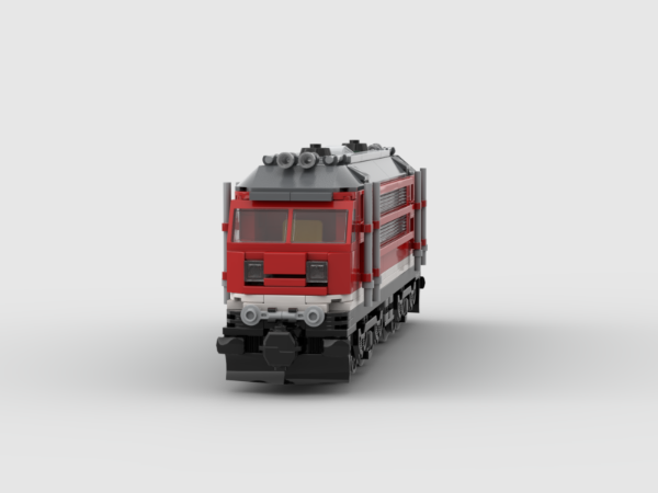 LEGO MOC-169018 Red cargo diesel locomotive by FloNE | Rebrickable ...