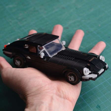 LEGO MOC Jaguar E-Type Coupé 1961 by PierreBrunsvig | Rebrickable
