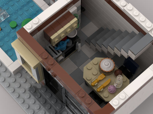 LEGO MOC-135812 modernist building no.2 by cassieLiu | Rebrickable ...