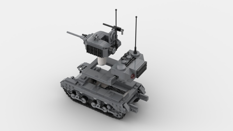LEGO MOC Mighty Micro Tanks by BrickAddiction