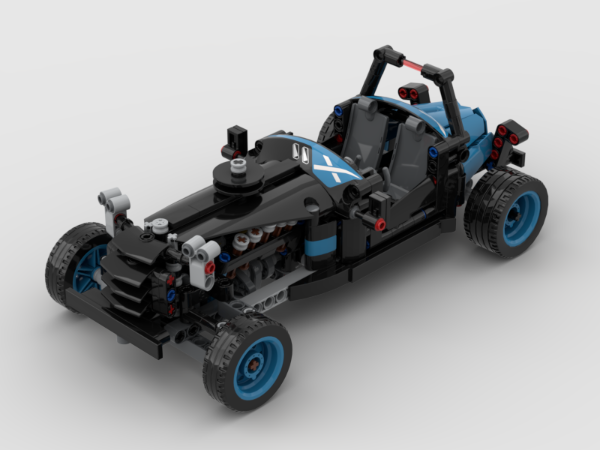 tipo LEGO MOC 42162 roadster by bakton | Rebrickable - Build with