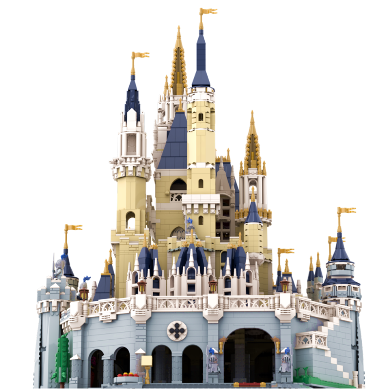 LEGO MOC 71040*3 Perfect castle by 菲菲家的金子 | Rebrickable