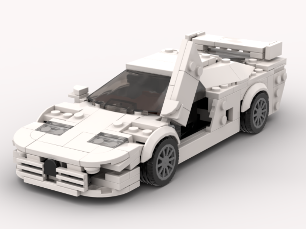 LEGO MOC Bugatti EB 110 by BrickRacingDesigns | Rebrickable - Build ...