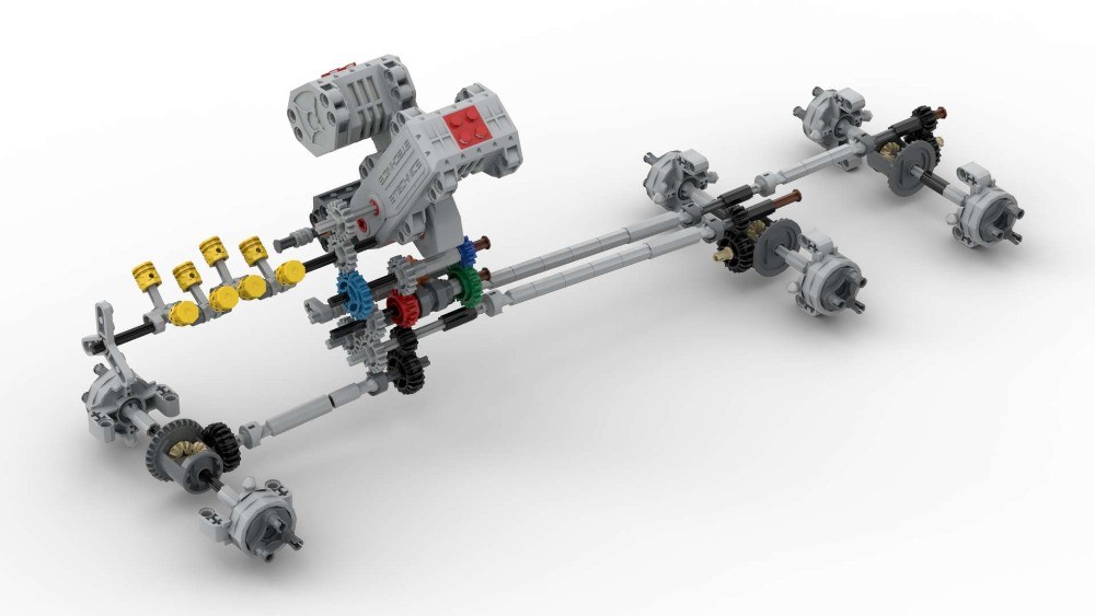 LEGO MOC-245558 KrAZ-255 [Improved version] by Stinkwell Exhaust