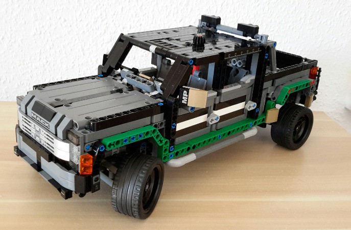 LEGO MOC Ford F-350 Dually Pickup Truck (DRW) 42078 C-Model by ...