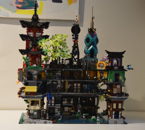 LEGO MOC Ninjago City Towers by BobDaBuildar69 | Rebrickable - Build ...