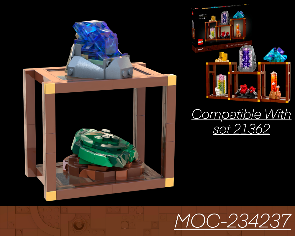 LEGO MOC-234237 Malachite & Azurite: Mineral Collection by