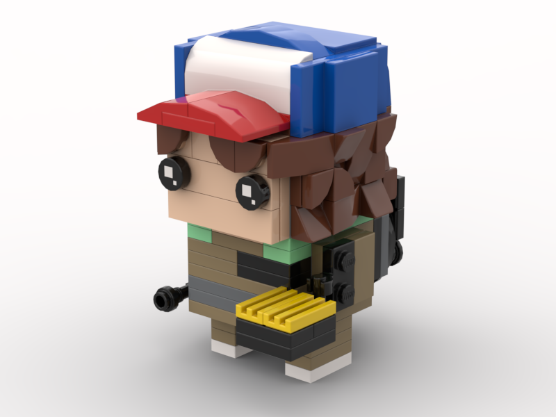 LEGO MOC-256960 Dustin by CloneEngineer | Rebrickable - Build with LEGO