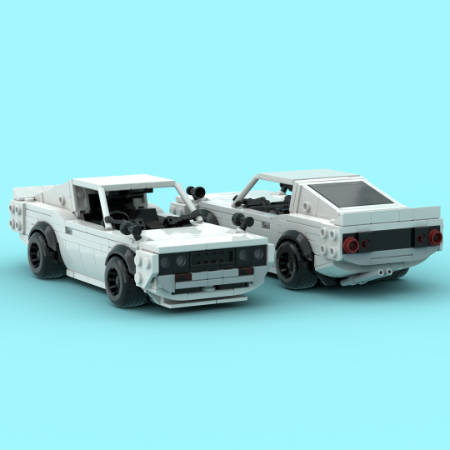 LEGO MOC GTR Skyline bundle Hakosuka Kenmeri by destinationmoc ...